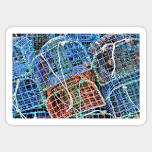 Lobster pots Sticker